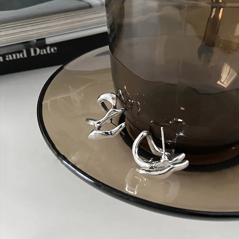 Elegant Hollow Design Earrings
