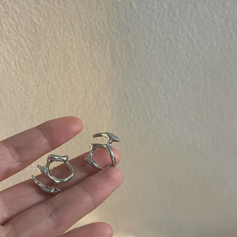 Elegant Hollow Design Earrings