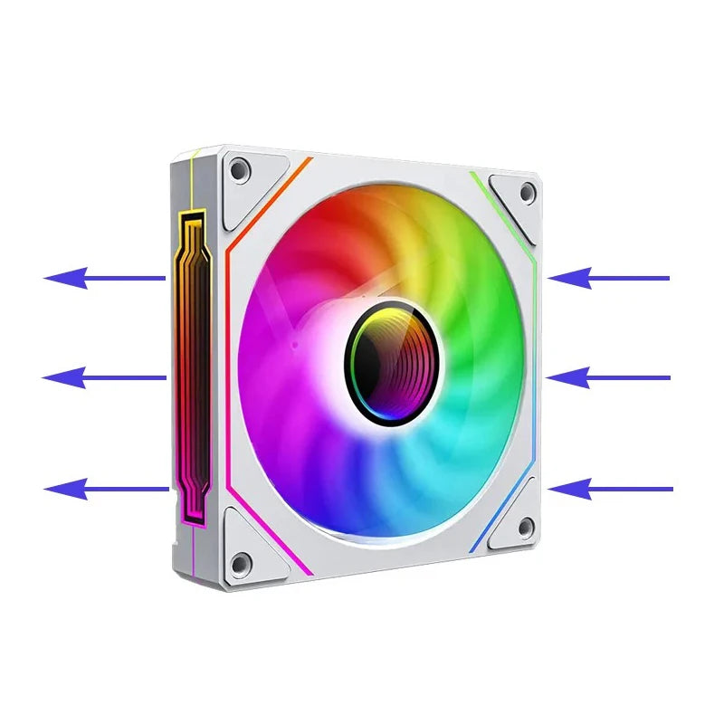 Prism 4 Pro RGB Gaming Fan with Smart Thermostat and Fluid Bearings