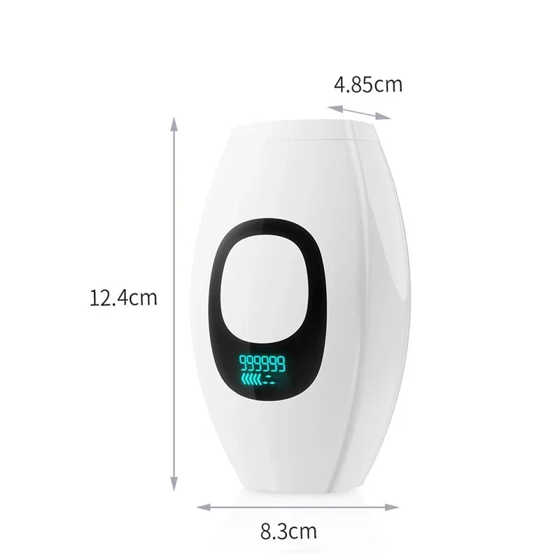 Portable Laser Hair Removal Device with Dual Flash Modes