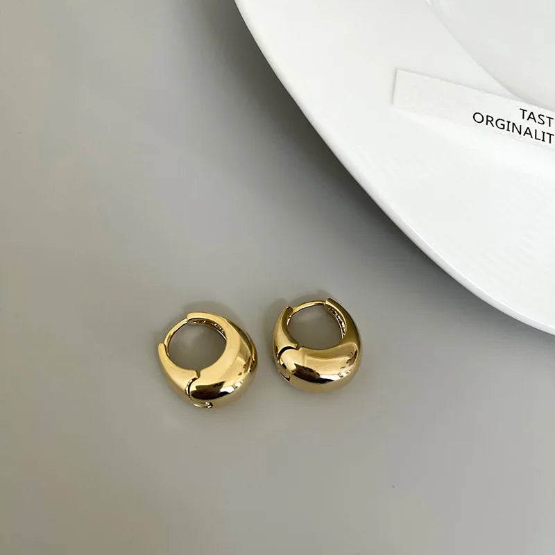 Chic Geometric Hoop Earrings