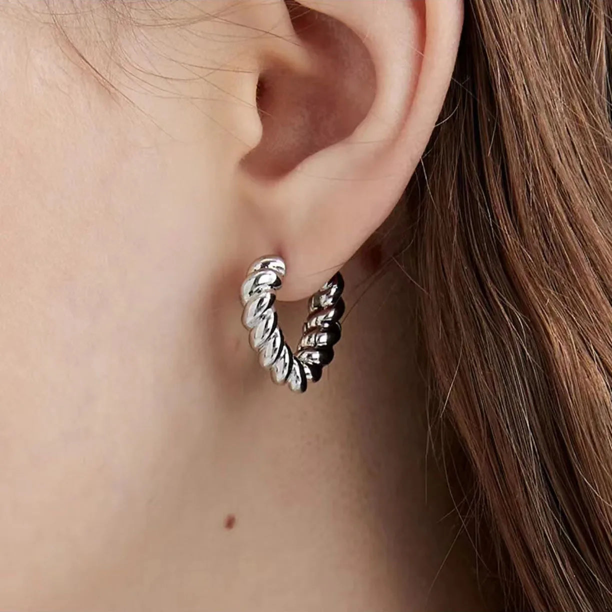 Chic Geometric Hoop Earrings
