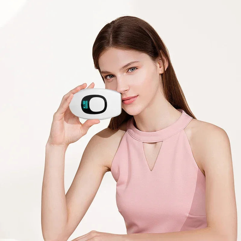 Portable Laser Hair Removal Device with Dual Flash Modes
