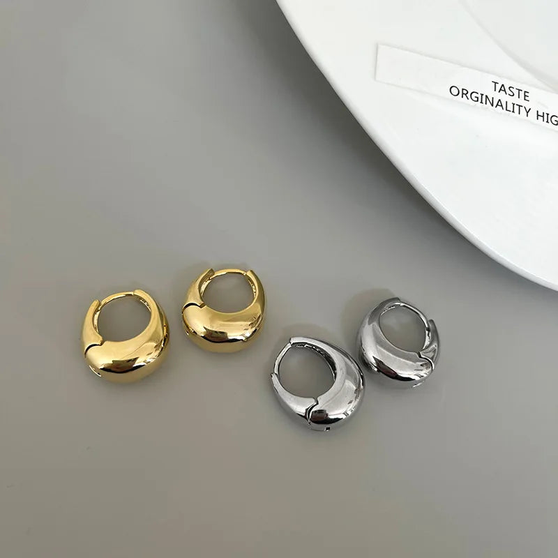 Chic Geometric Hoop Earrings