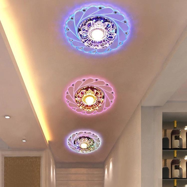 Crystal LED Corridor Ceiling Light