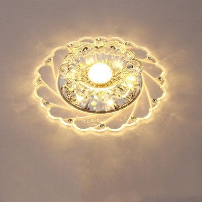 Crystal LED Corridor Ceiling Light