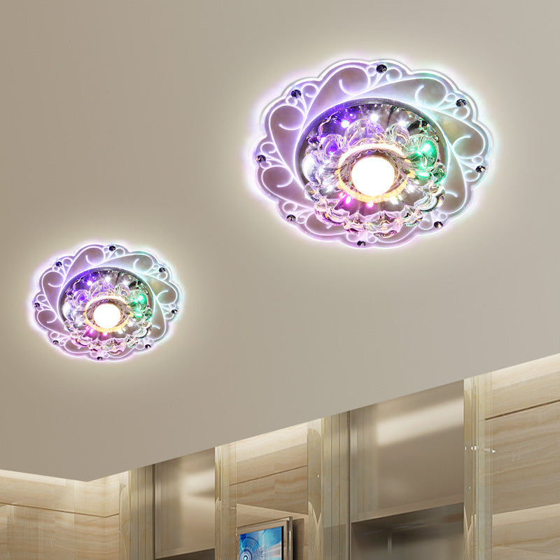 Crystal LED Corridor Ceiling Light