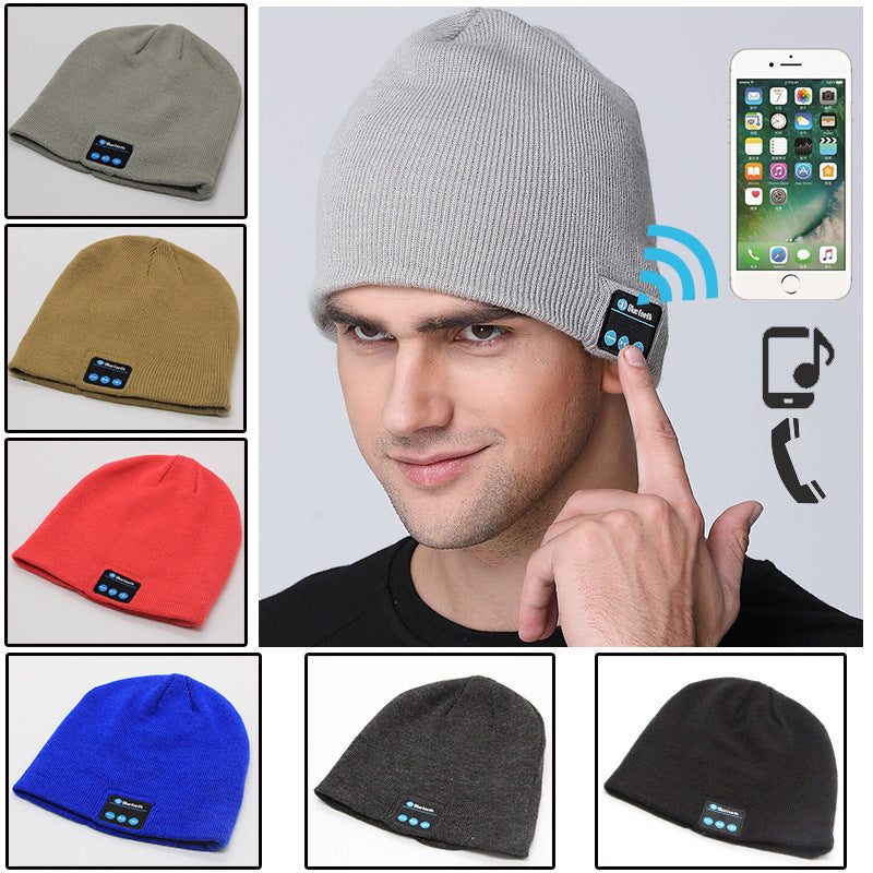 Multifunctional Bluetooth Music Beanie Hat for Outdoor Activities