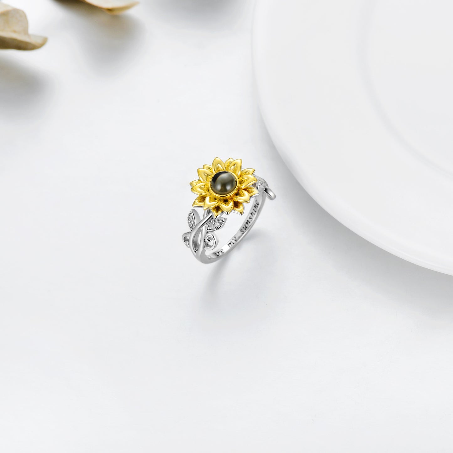 Sunshine & Sunflower Love Ring