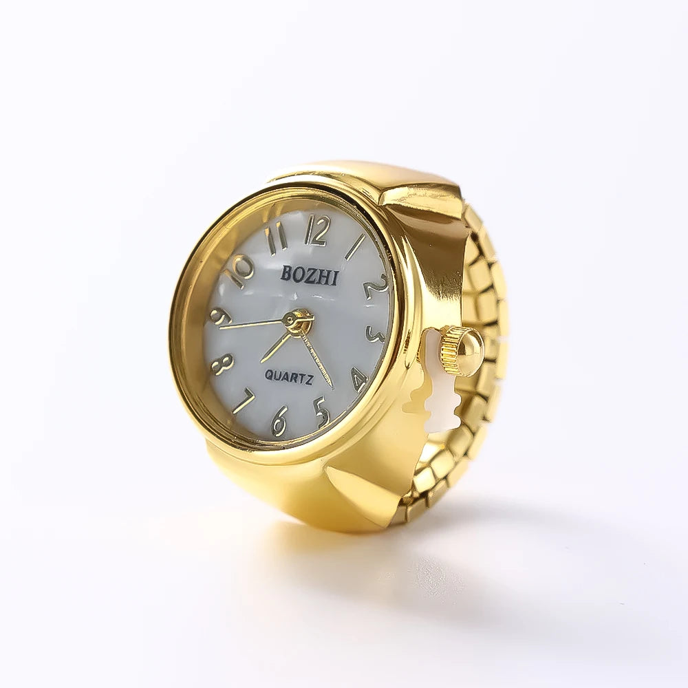 Vintage-Inspired Ring Timepiece