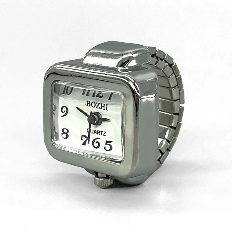 Vintage-Inspired Ring Timepiece