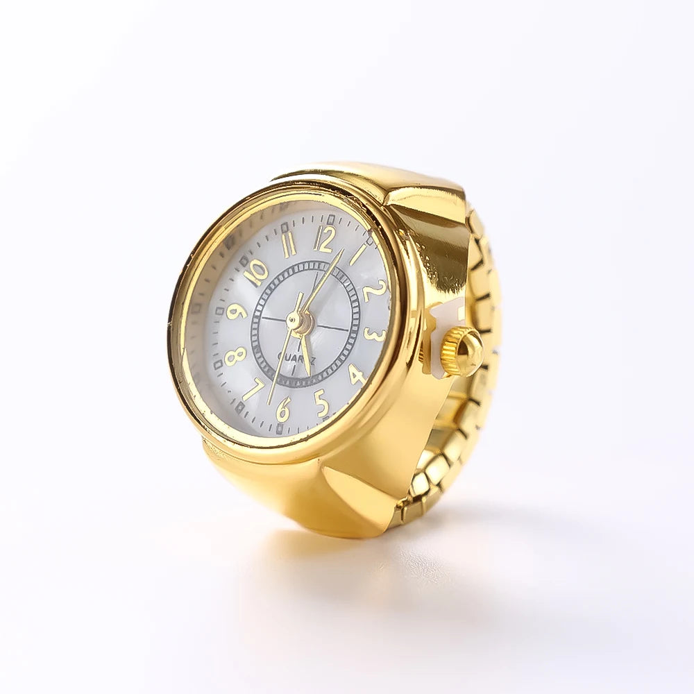 Vintage-Inspired Ring Timepiece