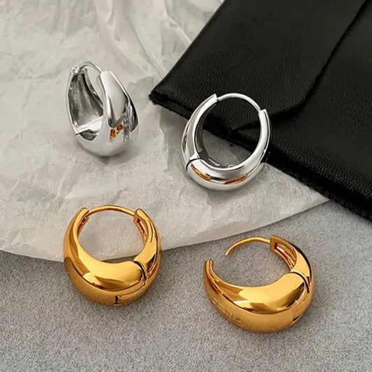 Chic Geometric Hoop Earrings