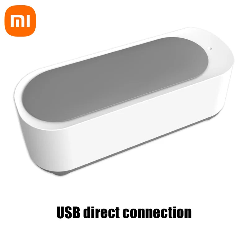 Xiaomi 45000Hz Portable Ultrasonic Jewelry and Glasses Cleaner - USB Rechargeable 360° Cleaning Device