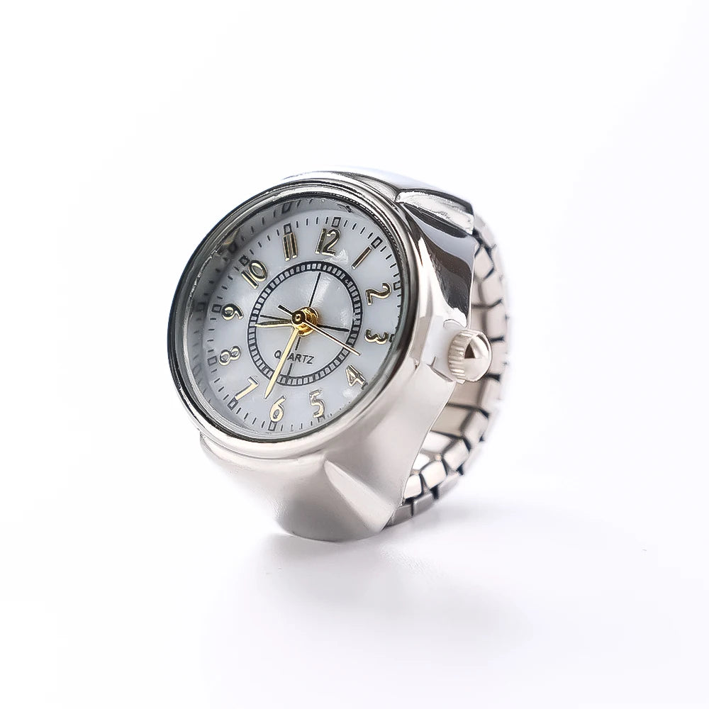 Vintage-Inspired Ring Timepiece