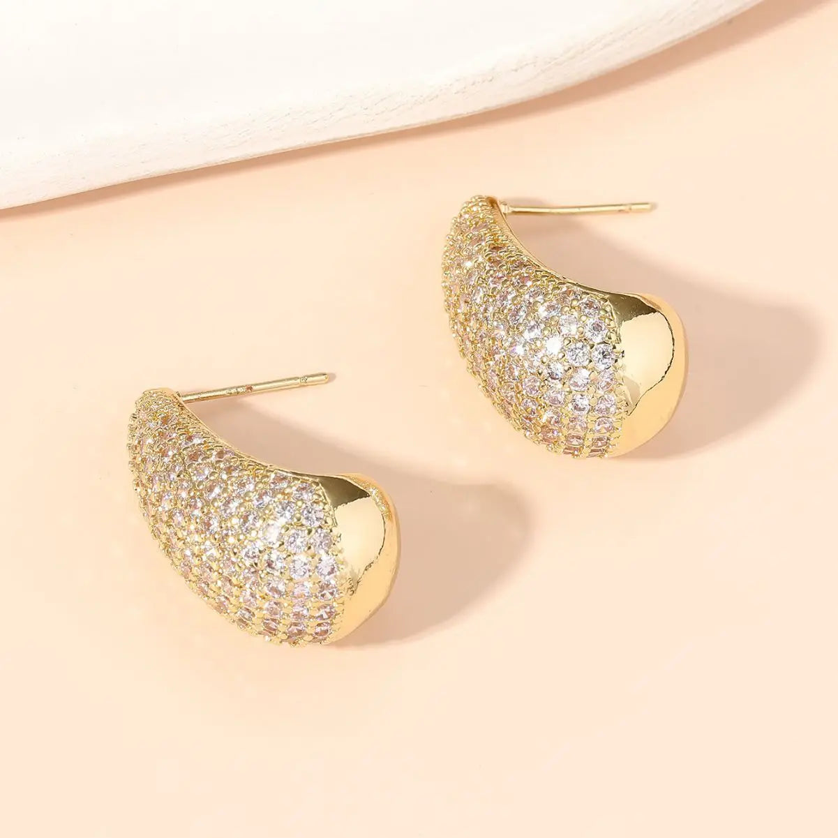 Elegant Golden Drop Earrings