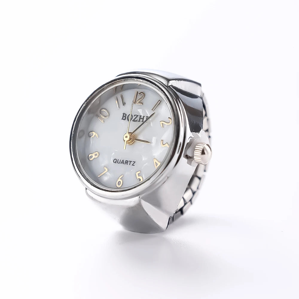 Vintage-Inspired Ring Timepiece