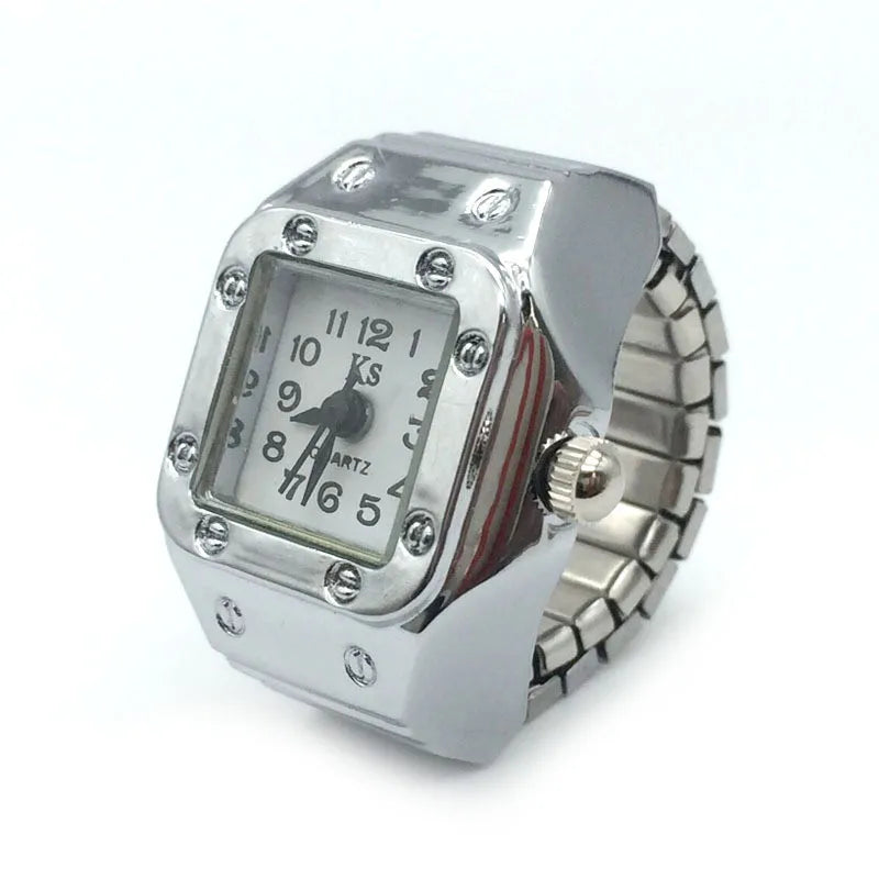 Vintage-Inspired Ring Timepiece