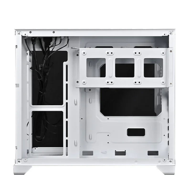 Mini Desktop Host Case with Scenic Sea View for Micro ATX Systems