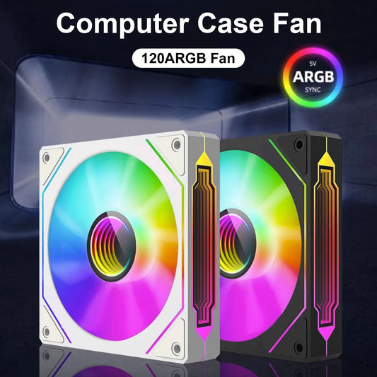 Prism 4 Pro RGB Gaming Fan with Smart Thermostat and Fluid Bearings