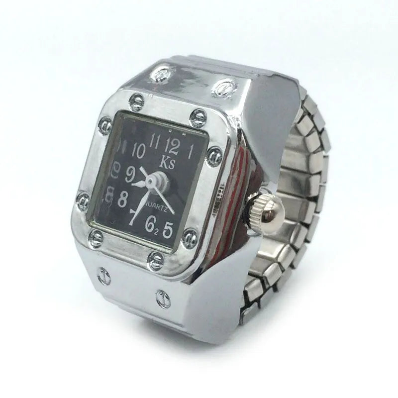 Vintage-Inspired Ring Timepiece