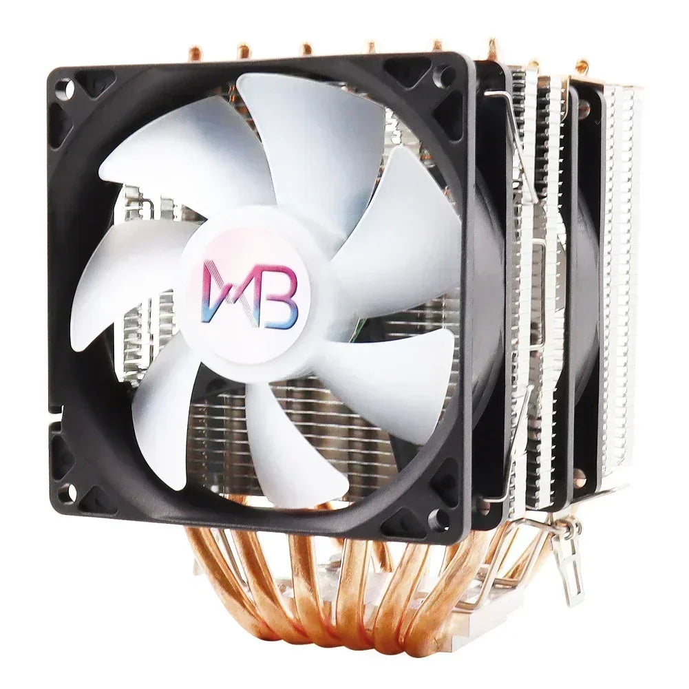 Ultimate 6 Heatpipe RGB CPU Cooler with Silent PWM & 150W TDP for Intel and AMD Sockets