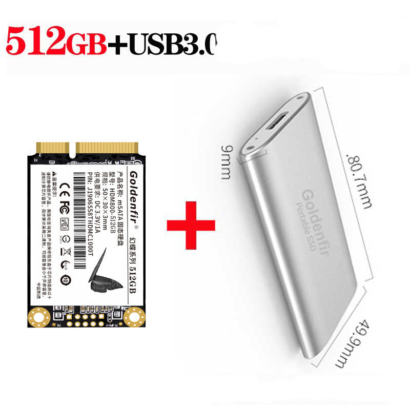 512GB High-Speed mSATA Solid State Drive for Enhanced Performance